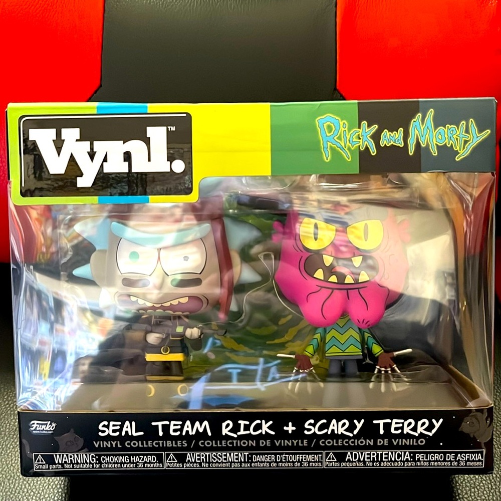 Seal Team Rick and Scary Terry Vynl Funko Pop